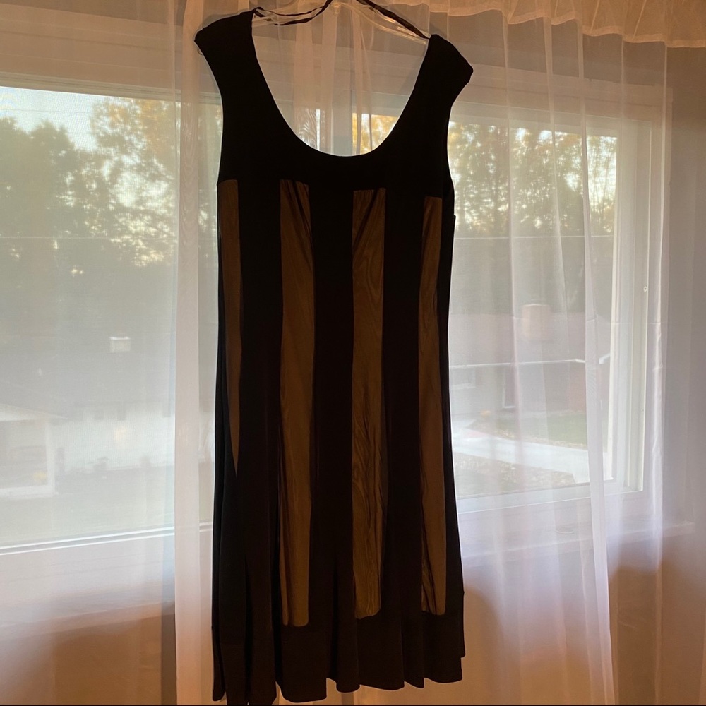 Black and Nude Dress